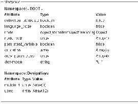 Output of show_variables('startpage') in one of my templates
